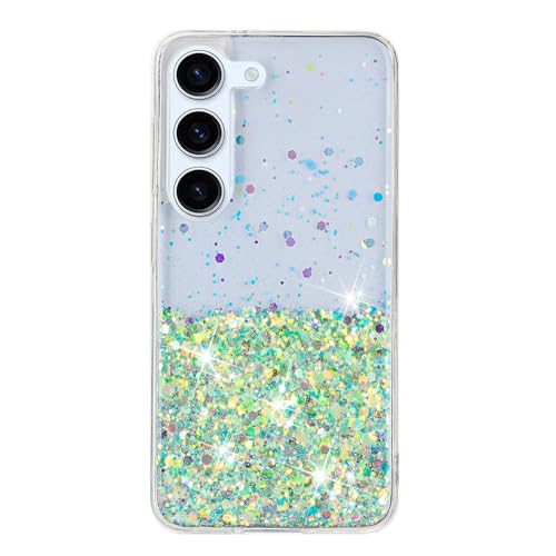 Coque lumineuse de nuit Samsung S23 anti-chute à paillettes