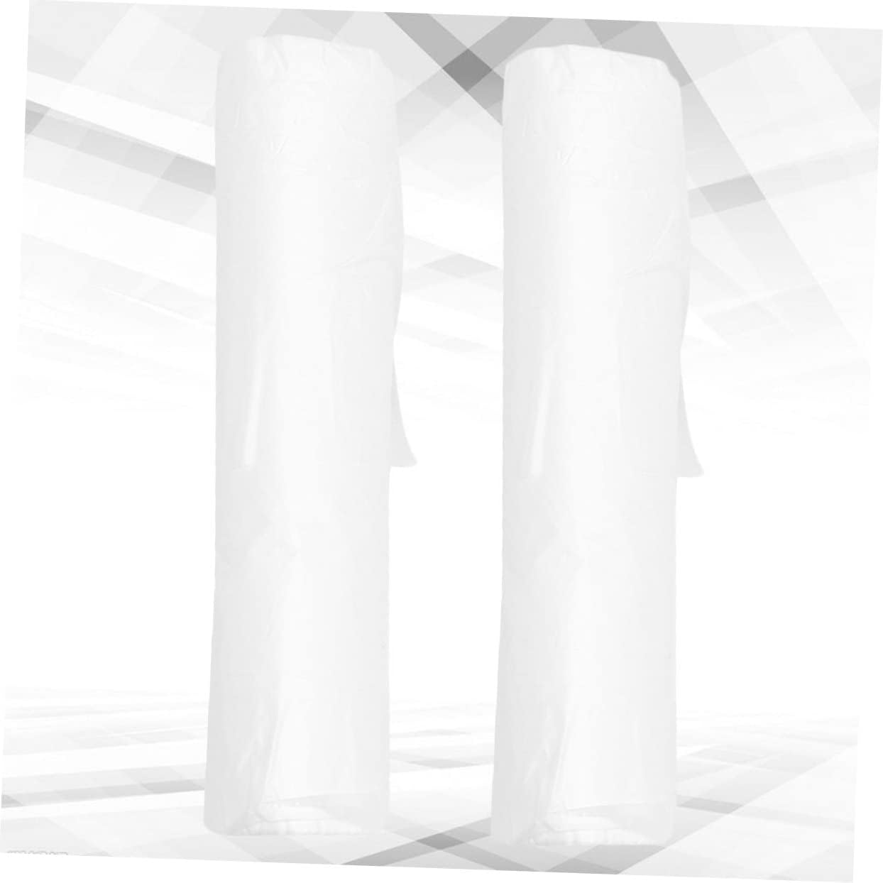 2 Roll Disposable Hairdressing Cape Cloak Sleeveless Lightweight Dirt for Home Kitchen and Salon Use Per Roll
