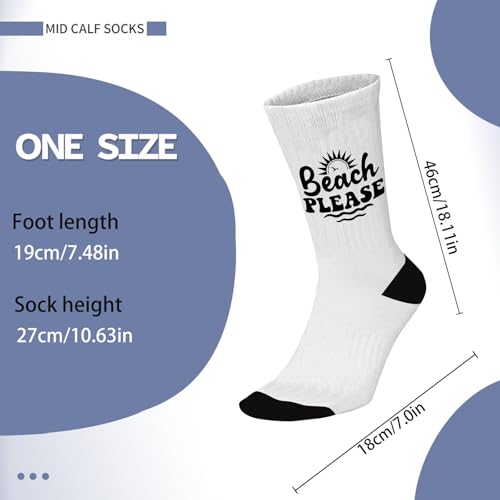 beach please half calf sock for daughter4