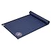 Gaiam Yoga Mat Premium Embroidered Extra Thick Exercise & Fitness Mat for All Types of Yoga, Pilates & Floor Exercises, Floral Denim, 6mm