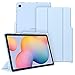 Produktbild Fintie Hülle für Samsung Galaxy Tab S6 Lite 10.4 2022/2020 SM-P610/P613/P615/P619 - Slim Schutzhülle mit Transparenter Rückseite Abdeckung Cover, Auto Sleep/Wake, Himmelblau