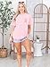 UYIQL in October We Wear Pink Shirt Women Breast Cancer Awareness Tshirt Pink Ribbon Support Squad Breast Cancer Outfits L