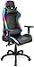 Sedia Gaming, Sedia da Gaming con LED RGB, 300 Tipi di Luce, Sedia da Ufficio Ergonomica, Reclinabile 160º, Braccioli 2D Regolabili, Carico Massimo 136 kg