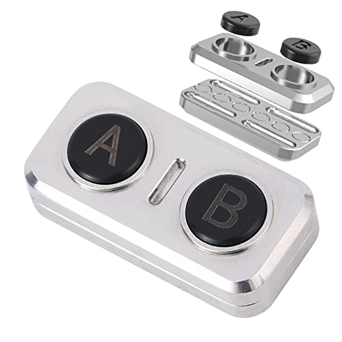 Fidget Slider Push Slider Fidget Clicker EDC Fidget Toys for Adults Stress Relief Gift for Men
