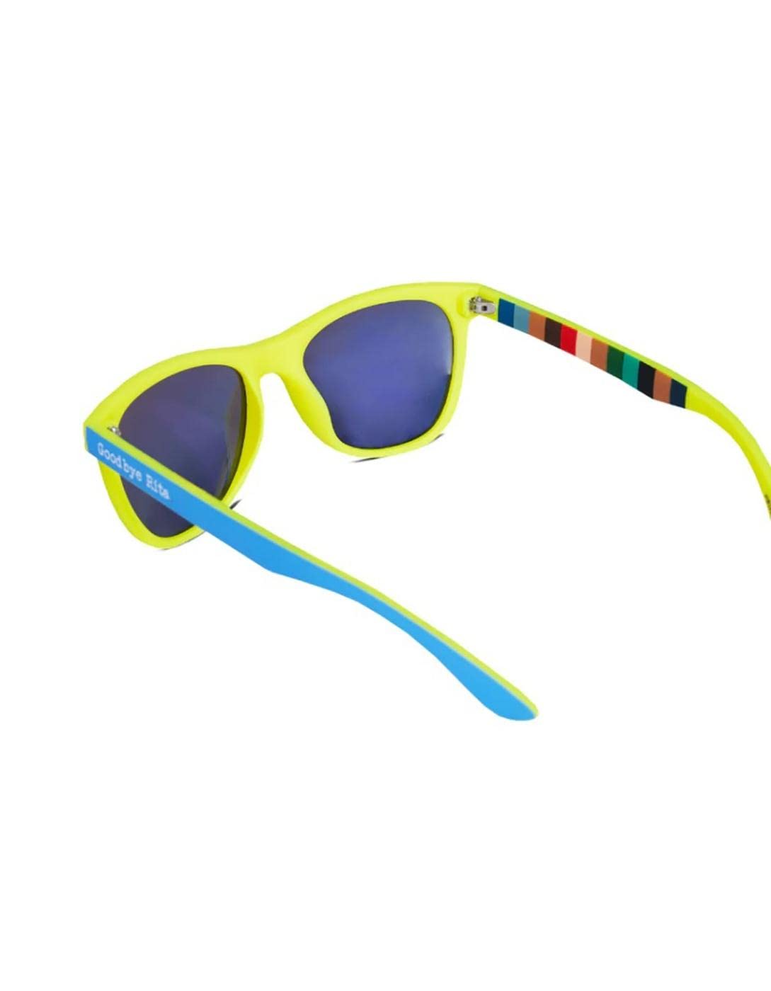 Goodbye, Rita. - Gafas de sol polarizadas azules - Lente espejo- Popeye