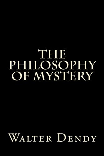 The Philosophy of Mystery 1987677544 Book Cover