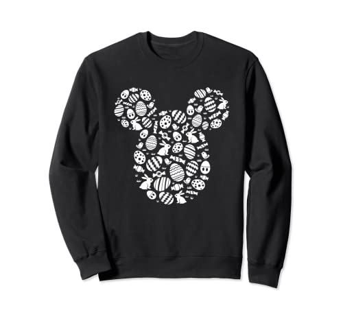 Sweat Mickey Mouse Disney un cadeau original avec lapins blancs pour célébrer Pâques