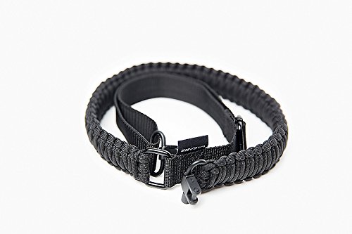 Lazarz Gun Sling 550 Paracord: 2 Point Shoulder Strap with Swivels for Rifles, Shotguns, and Crossbows | Multi-Use Survival | Perfect for Hunting, Airsoft and Survival Situations