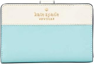 Staci Colorblock Medium Compact Bifold Wallet In Poolside