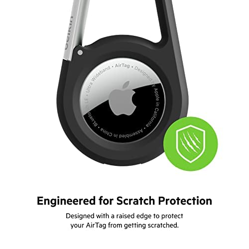 Belkin Anneau de protection avec mousqueton protection pour AirTag accessoire résistant aux rayures pour Téléphone cellulaire Cas - vue 5