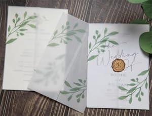Puremigo 50 Stück Eukalyptus Pergamentumhüllen
