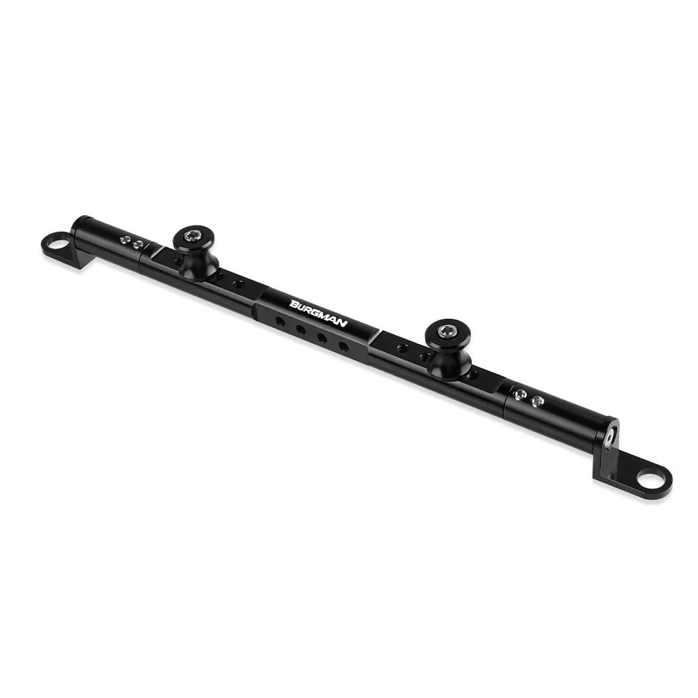 Moto Balance Bar Moto Manubrio Equilibrio Cross Bar Leva dello Sterzo Supporto della Staffa di Navigazione per Suzuki Burgman Street AN 125 200 400 650(Color:Burgman Logo)