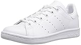 Adidas Originals Stan Smith Sneaker, White/White/White, 4 US Unisex Big Kid
