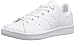 adidas Originals Unisex-Kids Stan Smith J Sneaker, White/White/White, 4 Medium US Big Kid