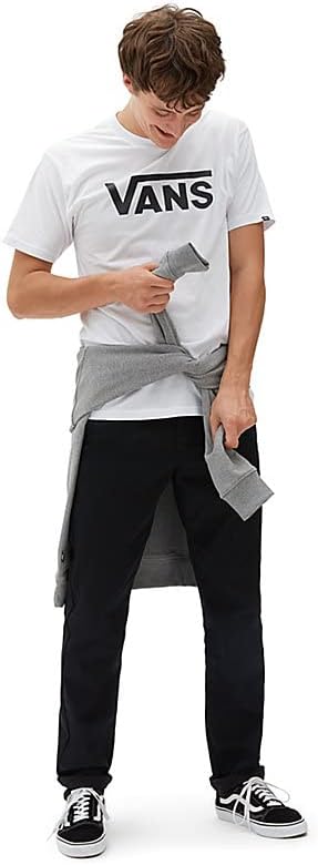 Miniatura 4 de Vans Camiseta clásica para hombre, (Logo clásico) Blanco