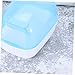 Yardwe Random Color Plastic Hamster Bathroom Small Animal Bath Basin Removable Container for Hamsters Mice and Gerbils for Saunas and Showers