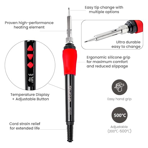 50% Off Plusivo Soldering Iron Kit for DIY Electronics - Image 3