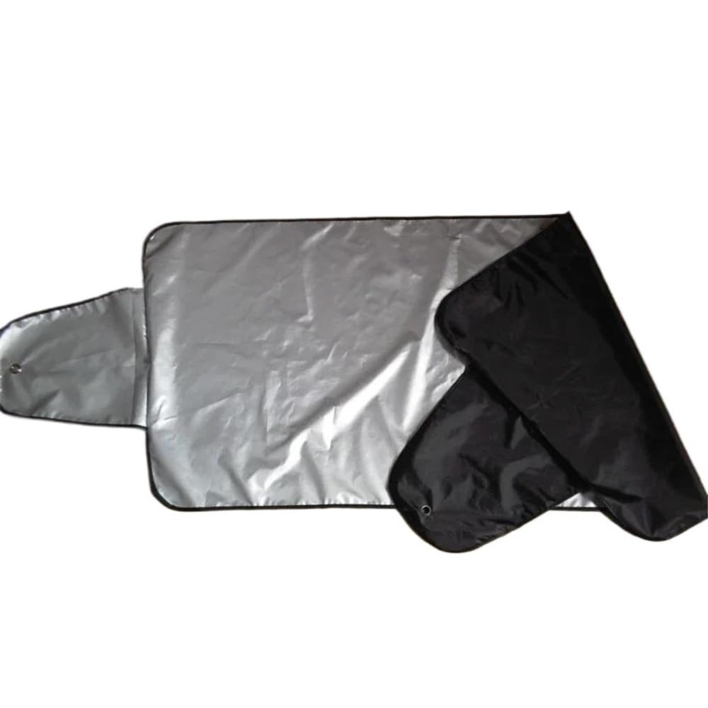 Housse de Protection pour Pare-Brise Housse Pare-Brise 195x70CM Housse Pare-Soleil Pare-Neige Imperméable Protection Magnétique Automobile Protection Pare Brise Hiver