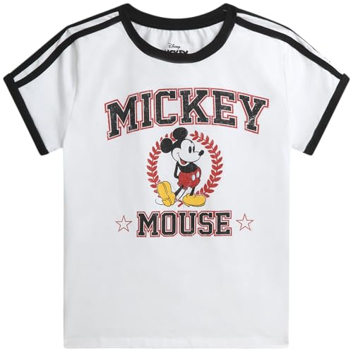Image of Disney Lightning McQueen Mickey Mouse & Stitch Womens Retro Graphic Tees