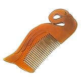Peigne démêlant en corne naturelle : antistatique, idéal pour lisser et démêler vos cheveux, peigne antistatique