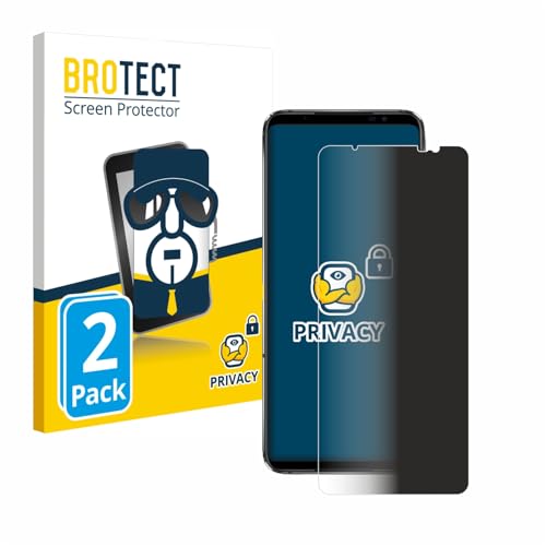 BROTECT (2 Unidades Protector Pantalla Privacidad para ASUS ROG Phone 6D Ultimate [Anti-Espía, Película Protección, Privacy]