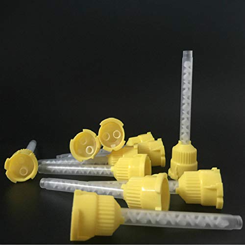 Yellow Dental Mixing Tips 48Pcs #TOP24