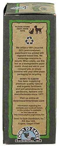 Miniatura 4 de Down To Earth All Natural Fertilizers Mezcla de iniciación natural orgánica 3-3-3, 1 lb