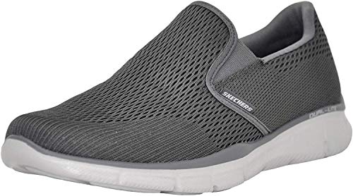 Skechers Homme Equalizer - Double Play Baskets, Noir, 44 EU