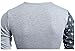 Mens American Flag Printed T-Shirts Long Sleeve Pullover Tops M Gray