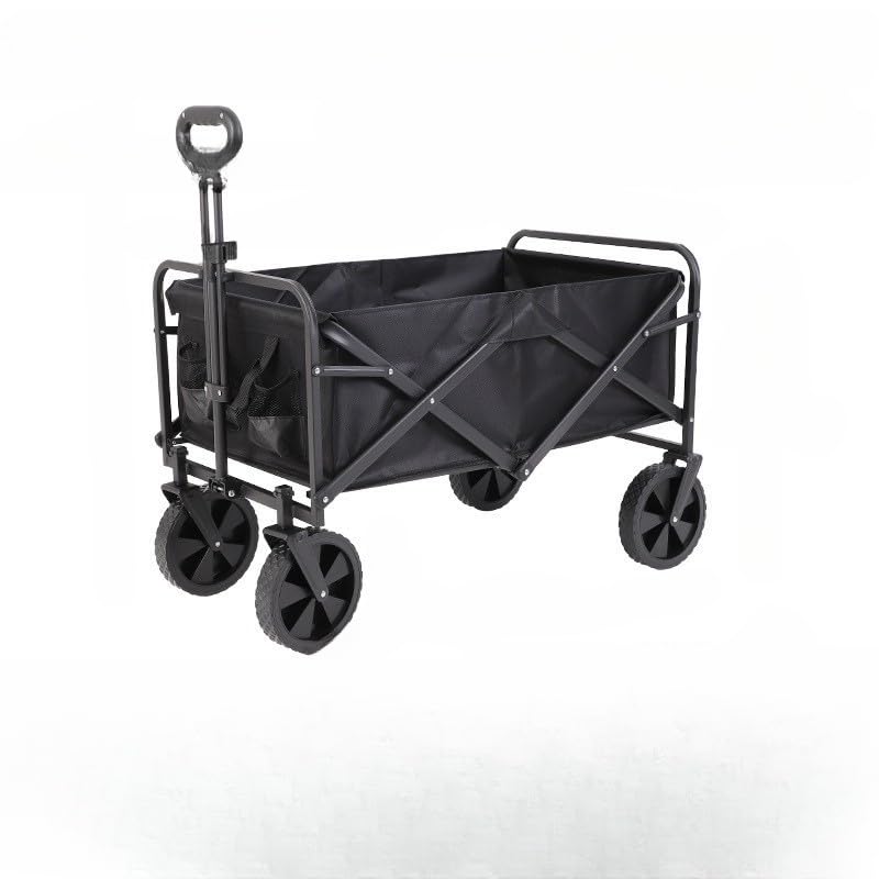 wózki transportowe, Trwały Pikniki Podróże I ZakupyPrzenośny Wózek(8 inch Standard Black)