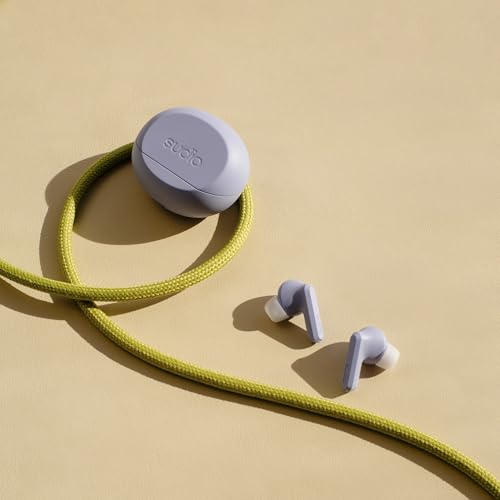 Image of Sudio A3 Pro Noise Cancelling Earbuds - 25H Playtime, ANC, Multipoint Bluetooth 5.4, Clear Calls, IPX4 Sweat & Splash Resistant, USB-C Charging, Made from Recycled Plastics (Purple)
