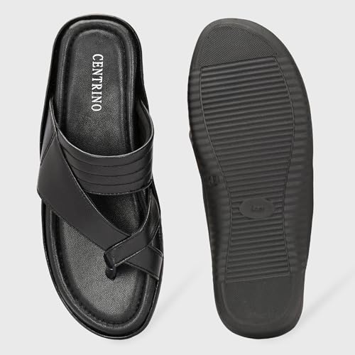 Image of Centrino Sandal for Men | Grip Insole for Stability | Modern Look with Straps | Comfortable Footwear (9771)
