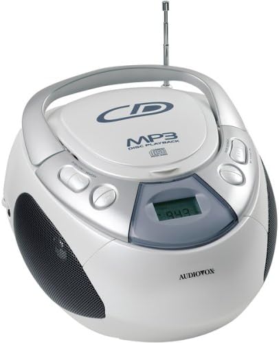 Audiovox CE250MP Portable CD/MP3 Boom Box