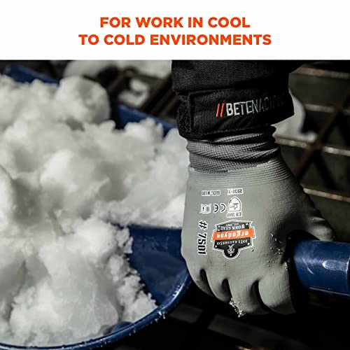 Ergodyne 17634 Proflex 7501 Coated Waterproof Winter Work Gloves Gray thumb #1
