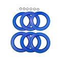 Toilet Flush Valve Seal Replacement for 7301111-0070A Upgraded Silicone Material Specific For American Standard & Eljer 73011110070A Flush Valve Seal Kit with O Ring