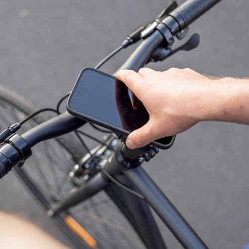Image of Quad Lock Stem /Handlebar Bike Phone Holder Kit with MAG Phone Case for Samsung Galaxy S23 FE