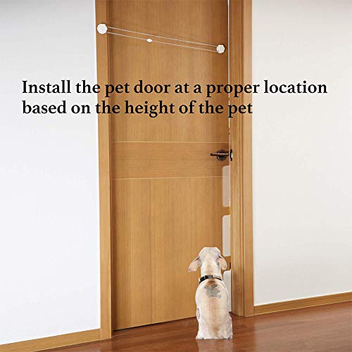 Tookie - Porta Automática para Animais de Estimação, Acesso Privado para Cães e Gatos, Treinamento,