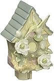 Cosmos 2146 Fine Porcelain Lighted Hummingbird and Birdhouse Night Light, 6-Inch