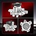 BDFHYK AW9406 Water Pump Kit Compatible with Scion xA/xB 2004-2006, Compatible with Toyota Echo 2000-2005, Prius 2001-2009, Yaris 2004-2018, Avanza 2007-2008/2010-2012, Replaces AW9406