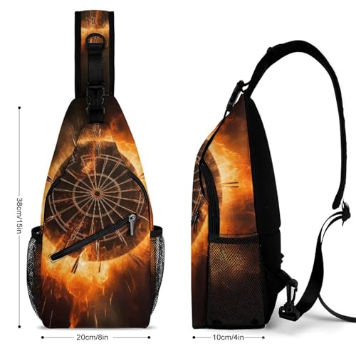 Bolso tipo bandolera unisex para senderismo y viajes miniatura 2