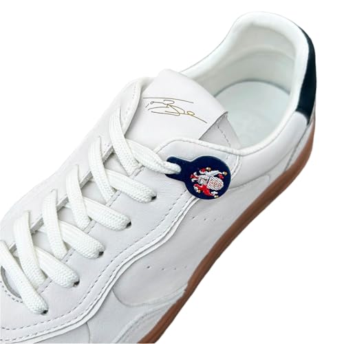 Baskets Gerland Strike pour homme Blanc Bowe & Bootmakers en cuir - 6