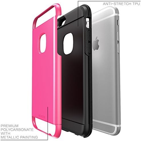 iPhone 6s Case, i-Blason Unity [Dual Layer] Apple iPhone 6 Case 4.7 Inch Cover [Ultra Slim] Armored Hybrid TPU Cover / Hard Outter Shell (Pink)
