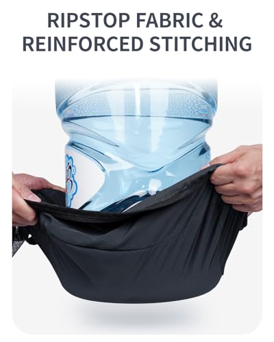 ECOHUB 7 Set Packing Cubes Tear-Resistant Luggage Packing Organizers with Number Icon for Travel Accessories Luggage Suitcase Machine Washable Packing Cubes (Dark blue)