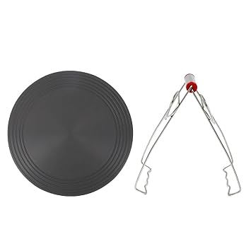 ATORSE Non-Stick Coating Heat Diffuser Conduction Plate for Stove Pot Protect 24cm