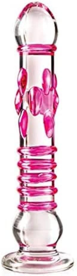 Icicles #6 Hand Blown Glass Massager