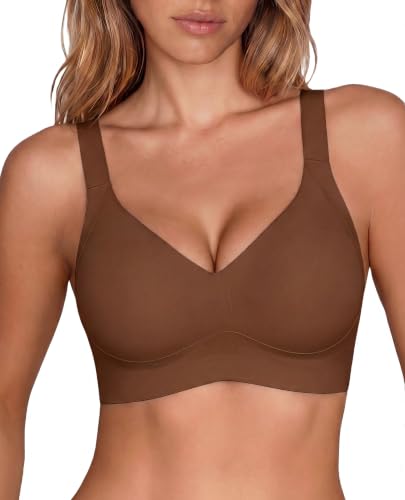 Image of Avidlove Wireless Bra for Women Seamless Push Up Full Coverage Bra Comfort Bralette Support Everyday Bra
