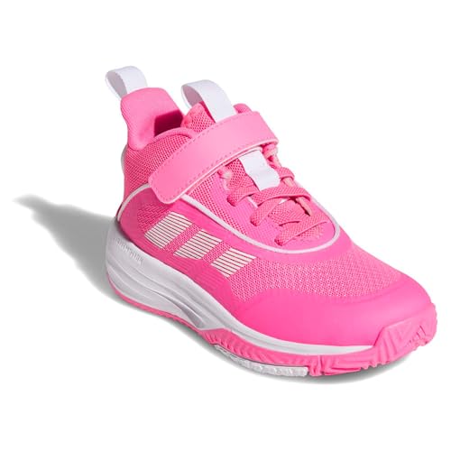 adidas Uniseks - dzieci OWNTHEGAME 3.0 SHOES, lucid pink/ftwr white/lucid pink, 34 EU