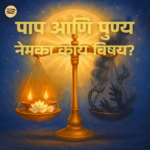 Page de couverture de पाप आणि पुण्यचा नेमका काय विषय?