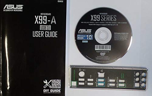 Preisvergleich Produktbild ASUS X99-A / USB3.1 - Handbuch - Blende - Treiber CD