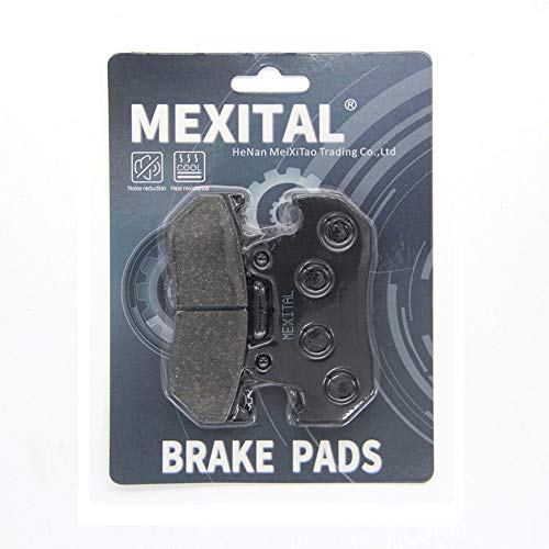 MEXITAL 1 pair Semi-metallic Motorbike Brake Pads Front for CB 125 (TDC/TDE/TDJ) (1983-1989)